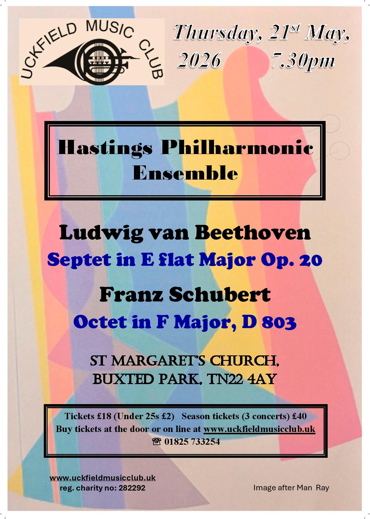 Uckfield Music Club - Concert 21 May 2026